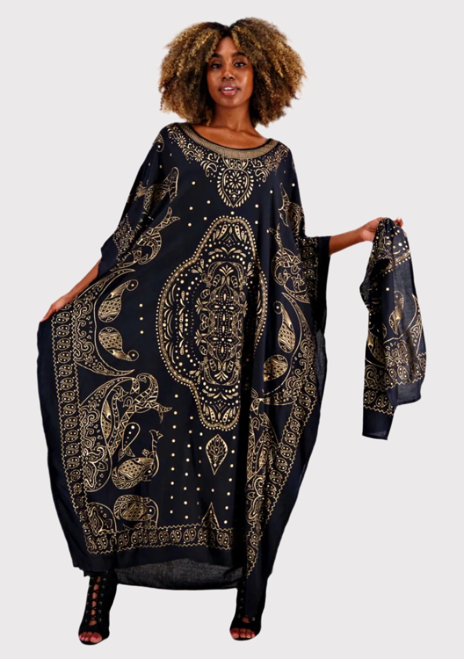 long-elegant-kaftan-black-gold