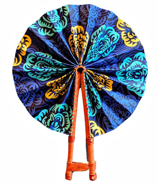 Ankara African Fabric Hand Fans – Reflektion Design