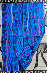 Bandana en tissu imprimé africain rétro