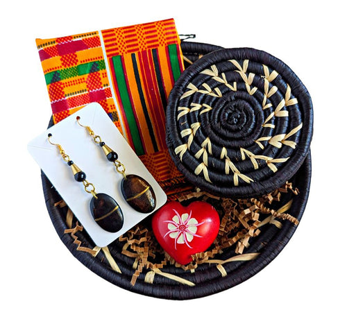 African-Inspired Galentine’s Day Gift Set Kente