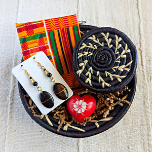 African-Inspired Galentine’s Day Gift Set Kente