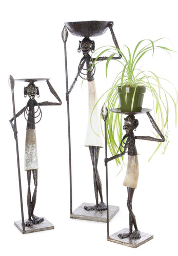 metal-plant-stand-african-sculpture 