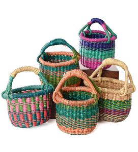 Mini African Treasure Baskets - Set of 2