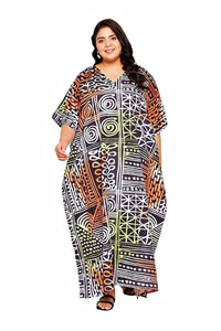 Batik Chic Kaftan (Plus Size)