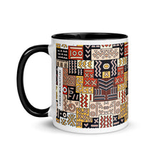 Black Brown Tribal Pattern Coffee Mug