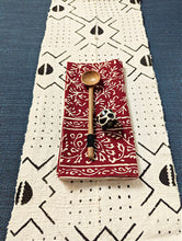 White Black Mud Cloth Fabric Table Runner/Scarf