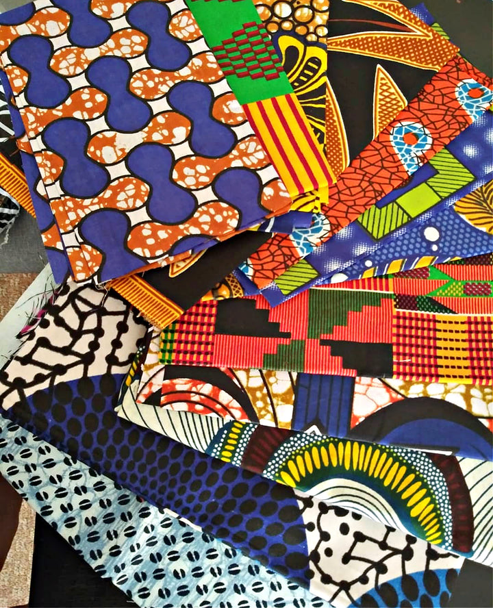African Print Fabric Scraps By The Pound – Reflektion Design
